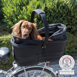 Kosz na szeroki bagażnik rowerowy dla psów do 8 kg