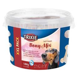 Mix miękkich kostek treningowych dla psa Soft Snack Bony Mix wołowina, kurczak, jagnięcina i dziczyzna 1,8kg