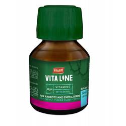Preparat z witaminami A,D3,E,C dla ptaków Vitaline Vitamins dla papug, kanarków i ptaków egzotycznych 50ml