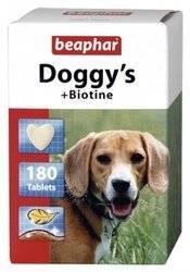 Przysmak witaminowy z biotyną dla psa Beaphar Doggy's Biotine 180 szt