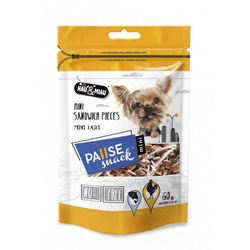 Mini kąski z kurczakiem i dorszem dla psa Pausesnack 60g