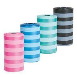 Kolorowe woreczki do zbierania psich odchodów - 4 rolki x 20 sztuk