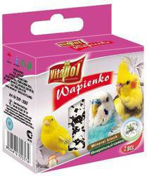 Kostka wapienna z czarnuszką dla ptaków