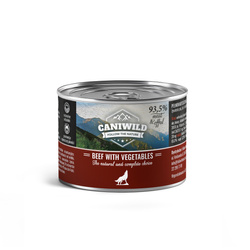 Caniwild Beef with Vegetables – puszka z wołowiną i warzywami 200 g