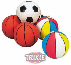 Sportowa piłka dla psa z kauczuku - 13 cm