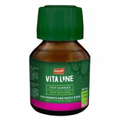 Preparat przeciw biegunce dla ptaków Vitaline Diarrhea dla papug, kanarków i ptaków egzotycznych 50ml