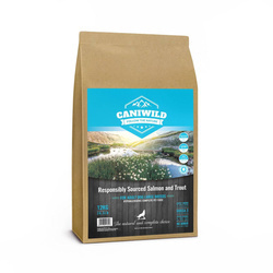 Caniwild Responsibly Sourced™ Salmon and Trout Adult Large 12kg, hipoalergiczna z łososiem i pstrągiem jakości Human-Grade