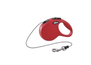 Flexi Smycz automatyczna New Classic Cat XS linka 3m czerwona