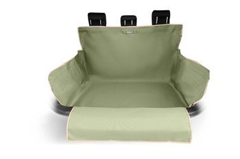 Mata do bagażnika auta z zabezpieczeniem zderzaka Kardibag Protect Plus L oliwkowa