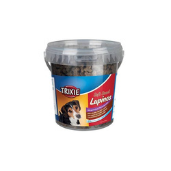 Miękkie kostki drobiowo-warzywne dla psa Soft Snack Lupinos drób i warzywa 500g