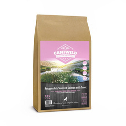 Caniwild Responsibly Sourced™ Salmon with Trout Adult Small 2kg, hipoalergiczna z łososiem i pstrągiem jakości Human-Grade