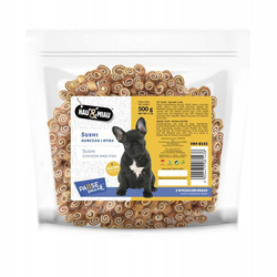 Sushi kurczak i ryba dla psa Pausesnack 500g