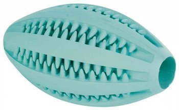 Dentystyczna zabawka z wypustkami w kształcie piłki do rugby - 11,5 cm